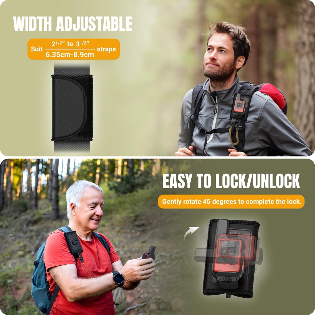 Backpack Tether Mount for Garmin inReach Mini & Handhelds — view 5