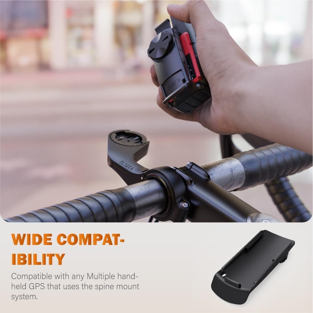 Bike Mount Adapter for Garmin Handhelds — Spine to Quarter-Turn — view 5