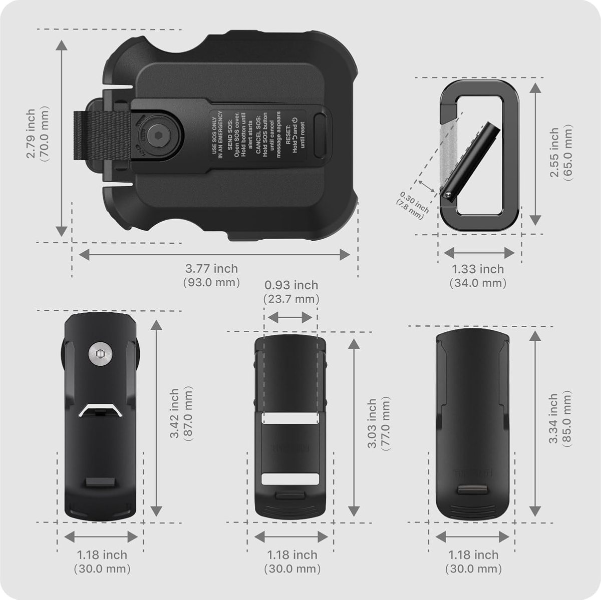 Cradle Kit for Garmin inReach Messenger Plus — view 3