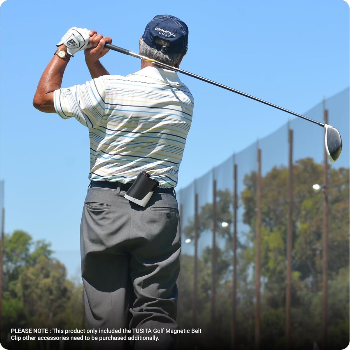On the Course with TUSITA — Rangefinder at the hip