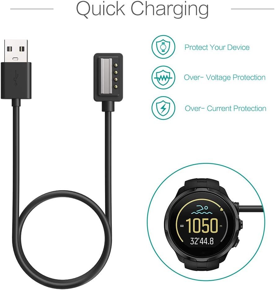Magnetic Charger for Suunto 9, D5, Spartan Ultra & EON Core — view 2