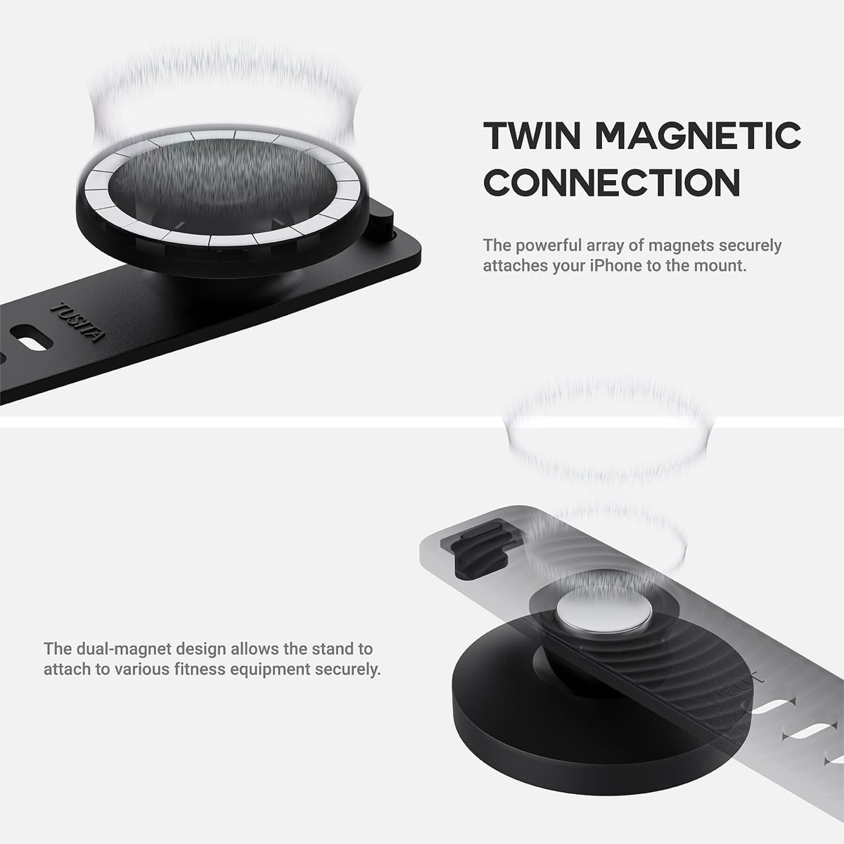 Magnetic Phone Mount for Peloton & MagSafe iPhone — view 3