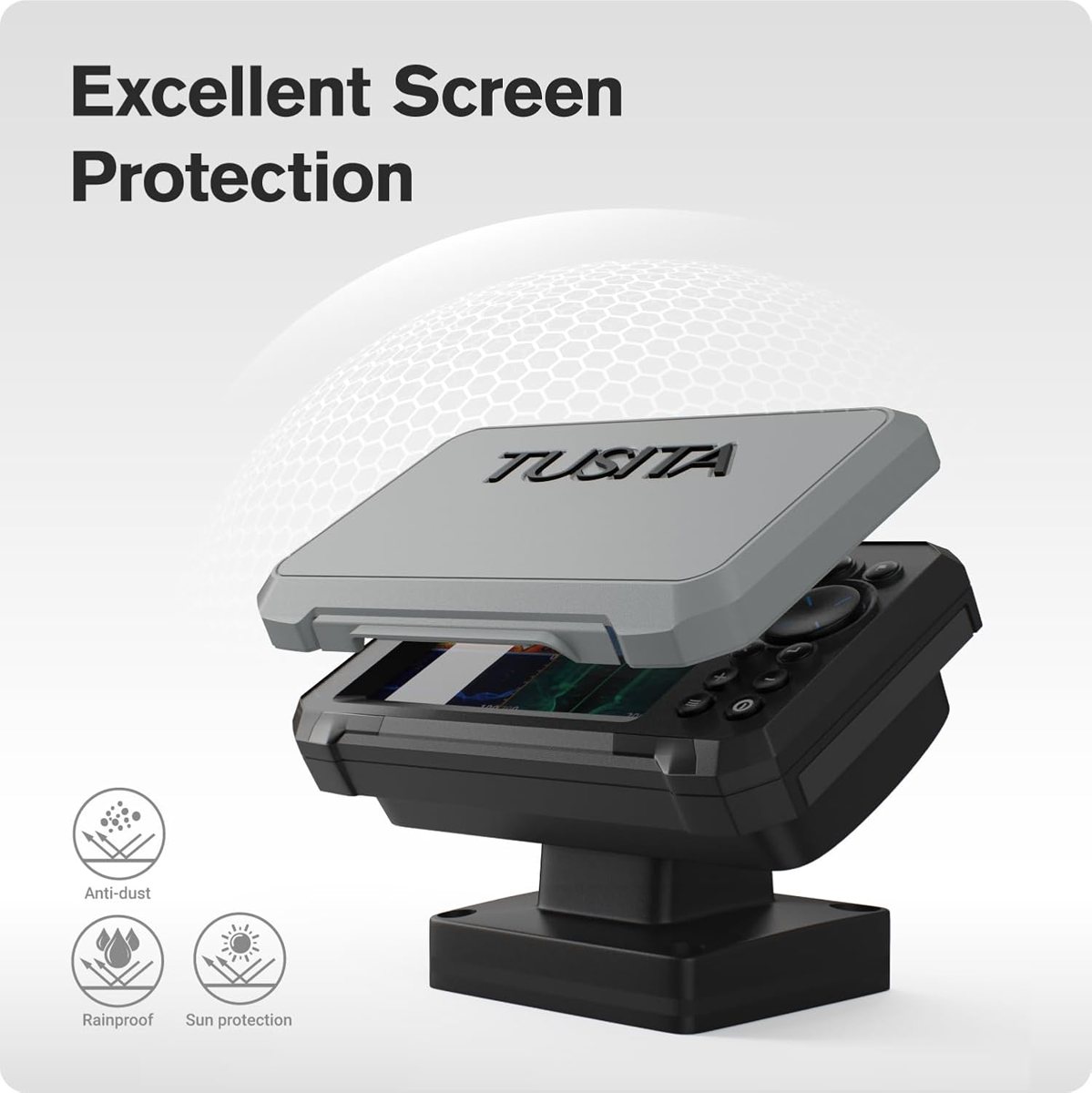 Sun Cover for Lowrance Eagle 5″ — view 5